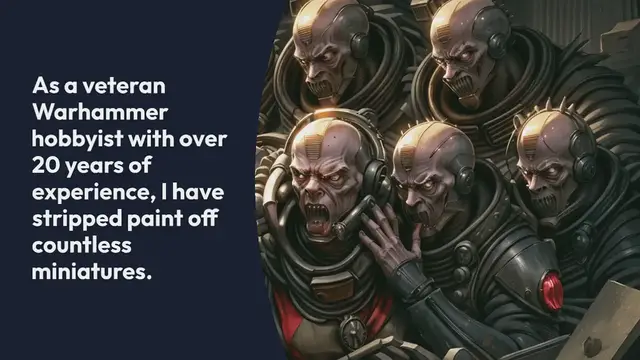 Video thumbnail for The Best Product to Strip Warhammer Paint for Superior Results