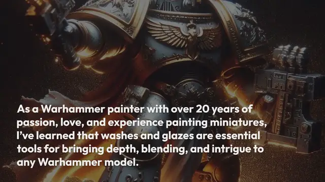 Video thumbnail for How to Use Washes and Glazes to Bring Warhammer Miniatures to Life