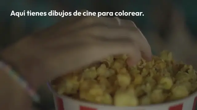 Video thumbnail for Cine para colorear