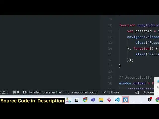 Video thumbnail for How to Compress & Minify HTML,CSS & JS Files For Production in VS Code Using Minify Extension