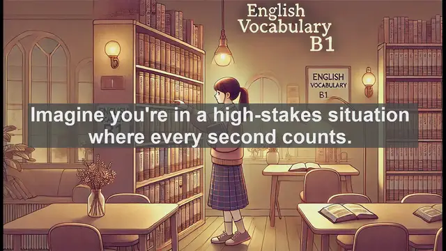 Video thumbnail for 2500 Must Know CEFR B1 Vocabulary - Mastering 'Quick': Essential Vocabulary for B1 English