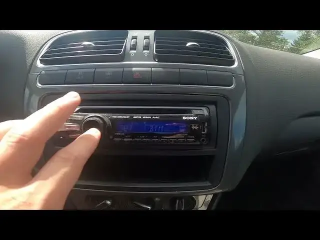 'Video thumbnail for How to Enter and Manage Hidden Menu in Sony Radio in Volkswagen Polo V ( 2009 - 2017 )'