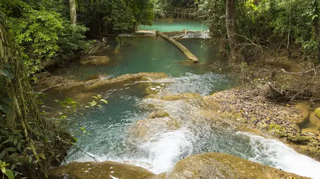 Video thumbnail for Trekking-Tour zum Tad Sae Wasserfall | Laos