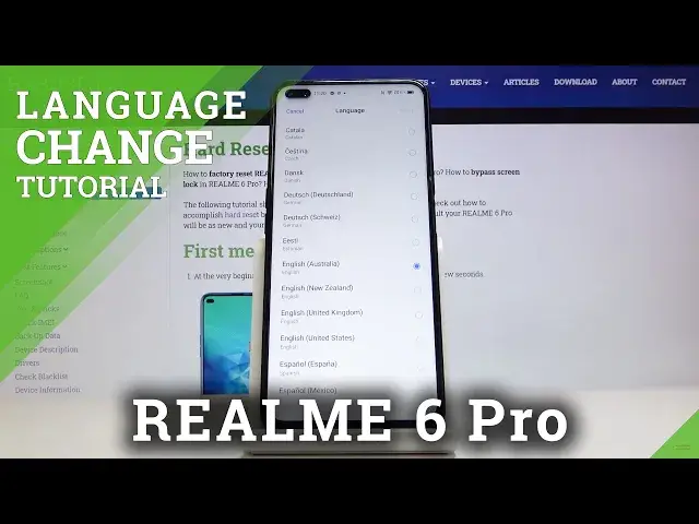 Video thumbnail for How to Change Language in Realme 6 Pro – Language Settings