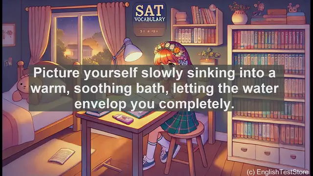 Video thumbnail for 5000 Must Know SAT Vocabulary - Immerse: Dive into the Meaning and Usage of This Versatile Verb