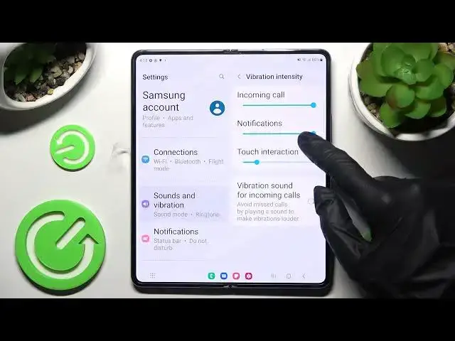 'Video thumbnail for How to Enter Vibration Settings in SAMSUNG Galaxy Z Fold 4 – Vibration Management'