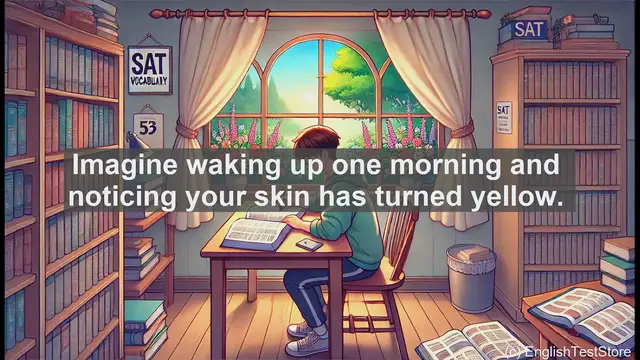 Video thumbnail for 5000 Must Know SAT Vocabulary - Jaundice: A SAT Vocabulary Word with Medical and Figurative Meanings