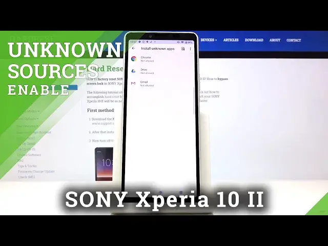 Video thumbnail for Sony Xperia 10 II How to Allow Installing Apps From Unknown Sources