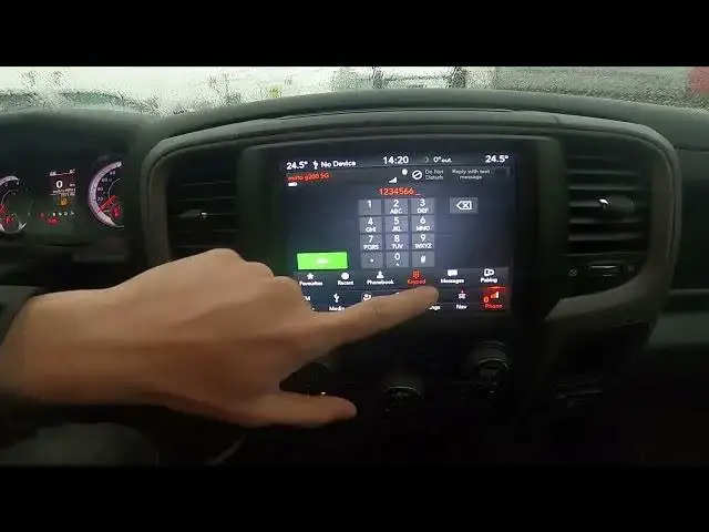 Video thumbnail for How to Make Phone Calls via Bluetooth in Dodge Ram 1500 II ( 2019 - now ) - Dial a Number