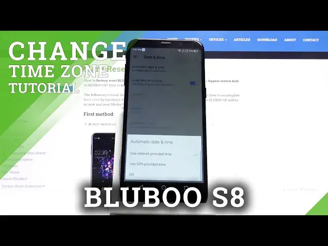 Video thumbnail for How to Set Up Date and Time in BLUBOO S8 - Manage Time Settings