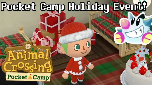 Video thumbnail for Animal Crossing Pocket Camp: Holiday Event! How to get candy canes!