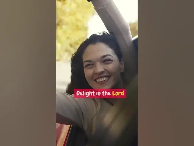 Video thumbnail for What Happens If Your Delight In The Lord #shorts