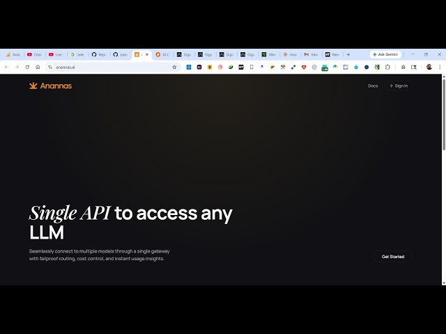 Video thumbnail for This Anannas AI Coding Builder & Agent is INSANE to Connect Any LLM AI Provider and Build Apps FREE