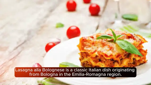 Video thumbnail for Lasagna alla Bolognese