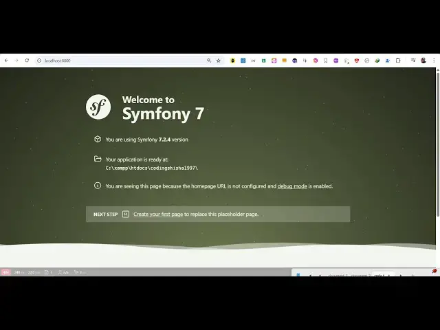 Video thumbnail for How to Setup & Run Symfony 7 Project in Browser Using Composer in VSCode Full Tutorial