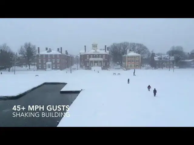 'Video thumbnail for Winter Storm -Salem Maritime National History'