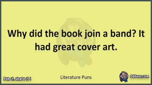 Video thumbnail for Literature - Jokes, Puns, Wordplays, and Laughter