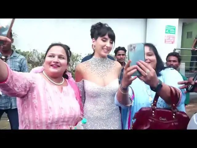 Video thumbnail for Nora Fatehi At The Shooting Of ‘Jhalak Dikhhla Jaa’