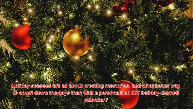 Video thumbnail for What Are The Best Ways To Create A DIY Holiday-Themed Calendar?