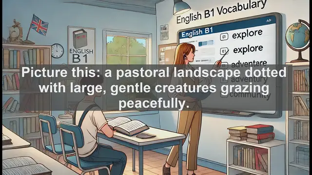 Video thumbnail for 2500 Must Know CEFR B1 Vocabulary - The Surprising Depth of the Word 'Cow' in English