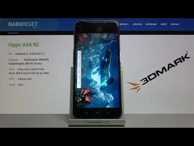 Video thumbnail for Perform 3DMark Wild Life Test on OPPO A54 5G – Results of Benchmark