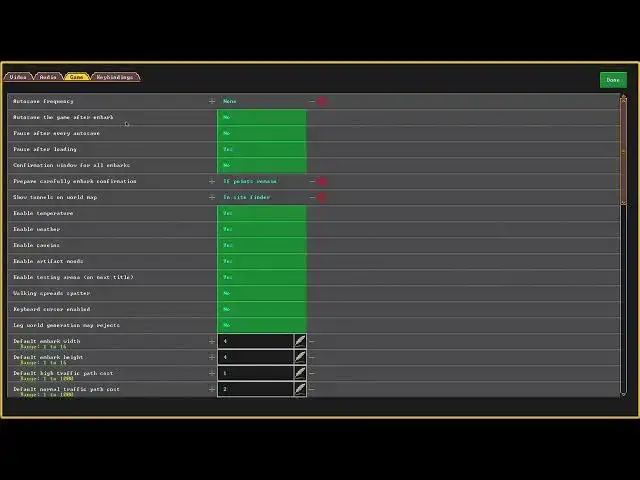 Video thumbnail for Dwarf Fortress - How To Change Auto Save Frequency