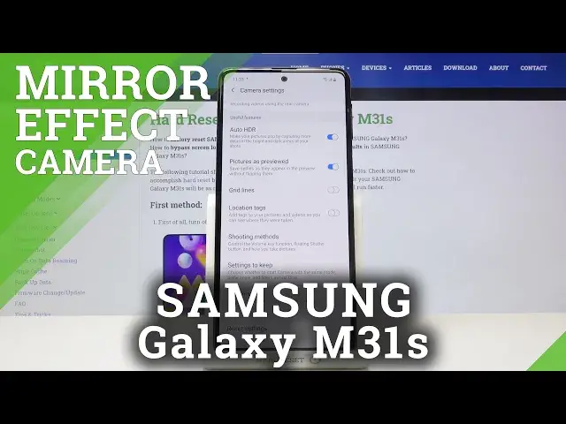Video thumbnail for How to Deactivate Camera Mirror Effect in SAMSUNG Galaxy M31s – Use Mirror Effect