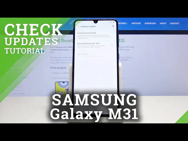 'Video thumbnail for How to Enable Auto System Update in SAMSUNG Galaxy M31 – Automatic Software Update'