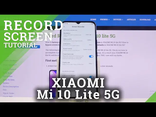 Video thumbnail for How to Record Screen on XIAOMI Mi 10 Lite 5G – Screen Recording
