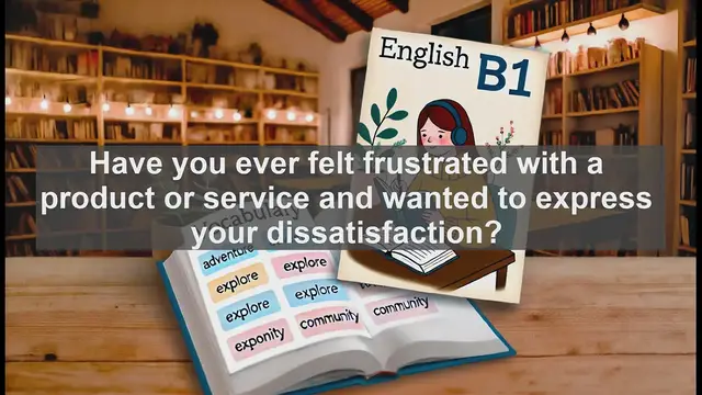 Video thumbnail for 2500 Must Know CEFR B1 Vocabulary - Understanding the Word 'Complain': Meaning, Usage, and Common Errors