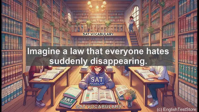 Video thumbnail for 5000 Must Know SAT Vocabulary - SAT Vocabulary: Understanding 'Repeal' and Its Significance