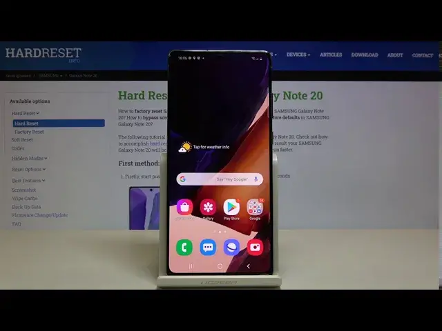 Video thumbnail for How to Update Apps in SAMSUNG Galaxy Note 20 – Find Apps Updates