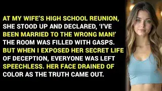 'Video thumbnail for Wife Humiliated Me at Her High School Reunion. My Revenge Exposed Her Secret Life.'