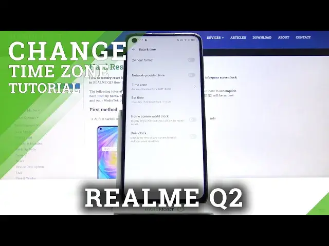 Video thumbnail for How to Change Date and Time in REALME Q2 – Set Date and Time