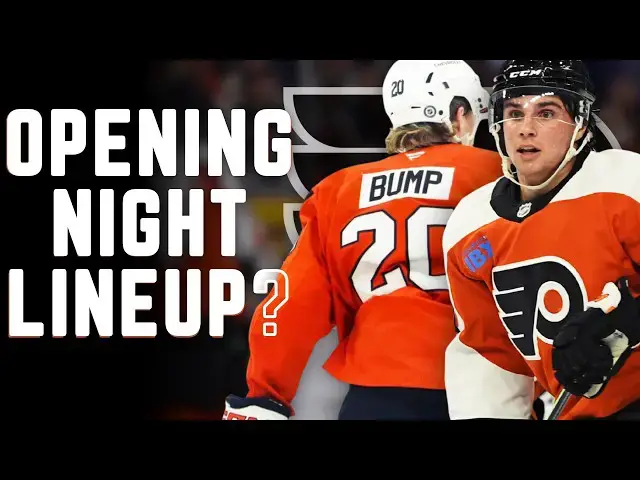 'Video thumbnail for Who will make Flyers' opening night lineup? | Broad Street Hockey'