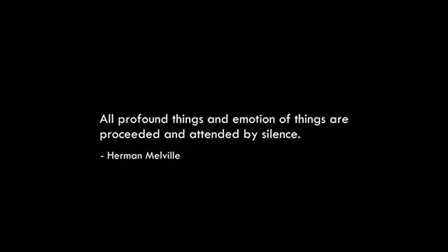 Video thumbnail for Why Silence is Power  Priceless Benefits of Being Silent
