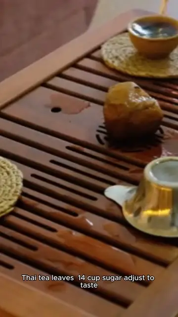 Video thumbnail for thai tea recipe