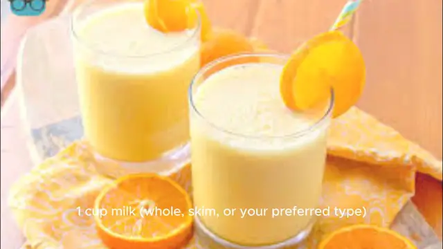 Video thumbnail for Orange Julius Recipe