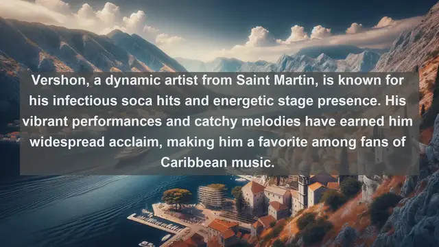 Video thumbnail for Harmonic Vibes: Top 10 Celebrated Singers from Saint Martin