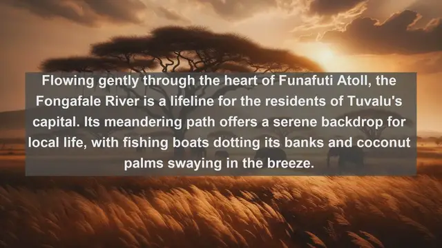 Video thumbnail for Exploring Tuvalu's Natural Wonders: Top 10 Famous Rivers Revealed!