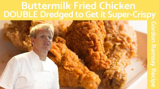 'Video thumbnail for Buttermilk  Fried Chicken - Gordon Ramsay'