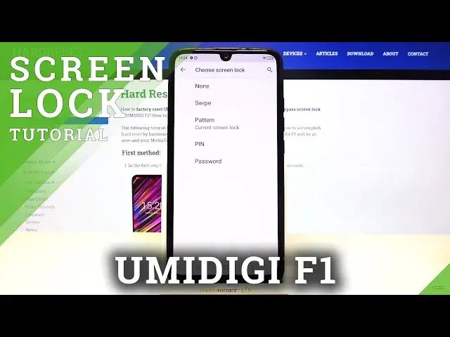 Video thumbnail for How to Set Up Screen Lock in UMIDIGI F1 – Screen Protection