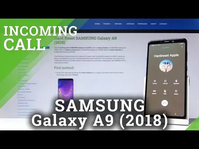 'Video thumbnail for Incoming Call in SAMSUNG Galaxy A9 (2018) – Look of Incoming Call'