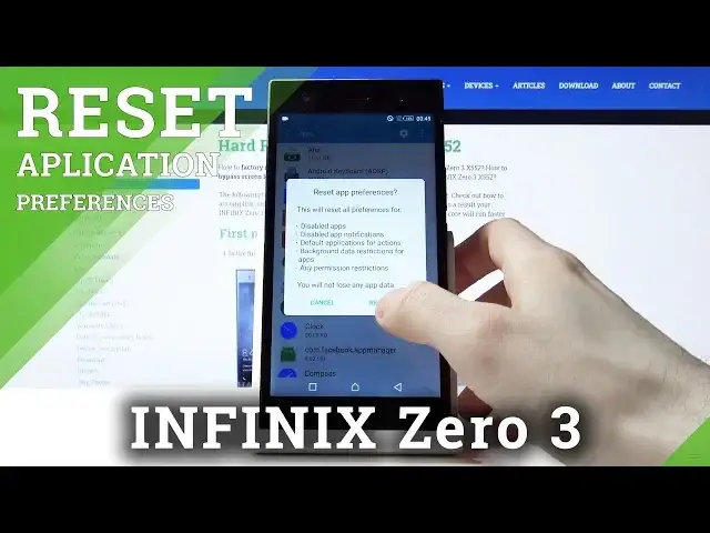 Video thumbnail for How to Reset App Preferences in INFINIX Zero 3 – Restore App Settings