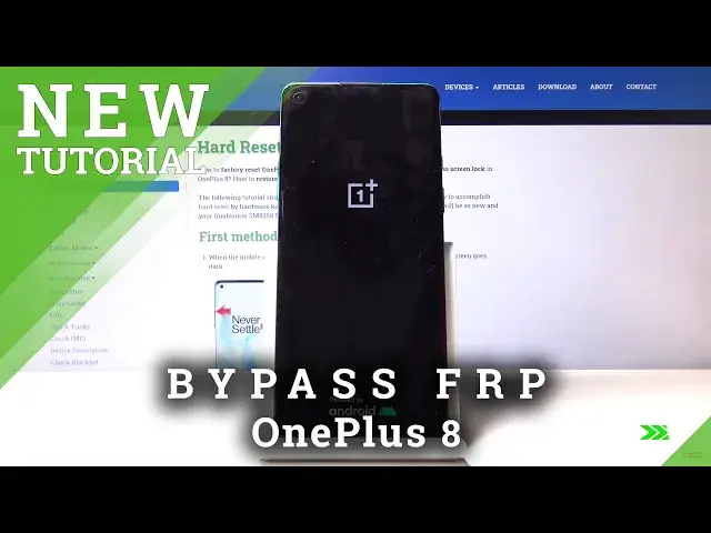 Video thumbnail for How to Unlock FRP in OnePlus 8 - Bypass Google Verification Android 10 Solution