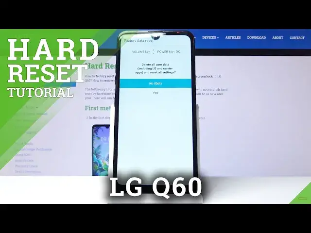 Video thumbnail for How to Bypass Screen Lock in LG Q60 - Hard Reset / Wipe All Data