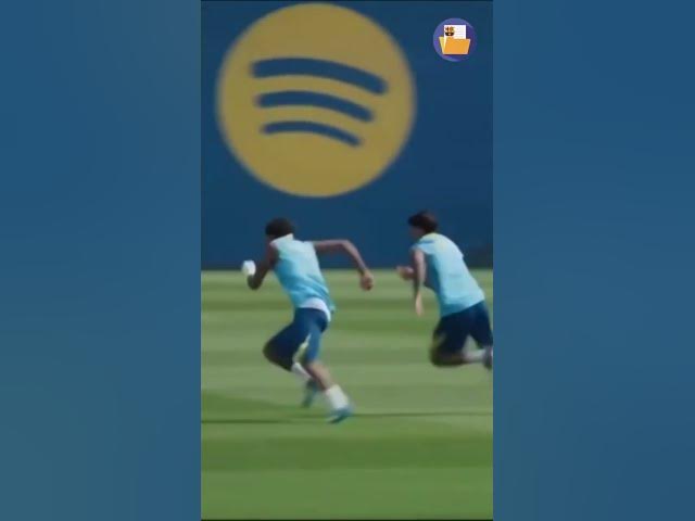 Video thumbnail for 🫣 Lamine Yamal y Cancelo intercambiaron roles en el entrenamiento.