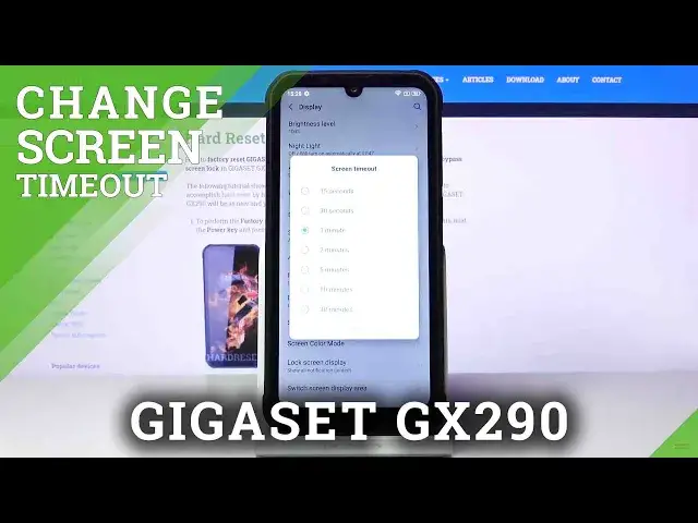 'Video thumbnail for How to Adjust Screen Sleep Time in Gigaset GX290 – Change Screen Timeout'