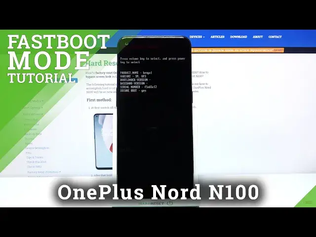 'Video thumbnail for How to Enter Fastboot Mode in OnePlus Nord N100 – Exit Fastboot Mode'