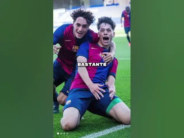 Video thumbnail for LA MAYOR PROMESA DE 9 DE LA MASIA DEBUTÓ CON EL FILIAL